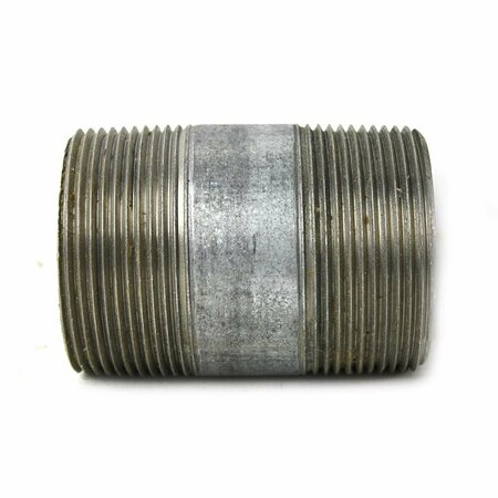 THRIFCO PLUMBING 2-1/2 Inch x 4 Inch Galvanized Steel Nipple 5220153